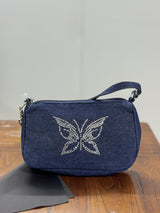 Nordic Minimalist Two-Tone Leather Tote Angle 1 - Detailed OEM Bag View