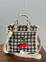 Terracotta Blossom Soft Saddle Bag Angle 1 - Detailed OEM Bag View