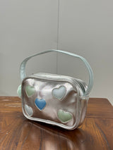 Ivory Elegance Sculpted Blossom Handbag Angle 2 - Detailed OEM Bag View